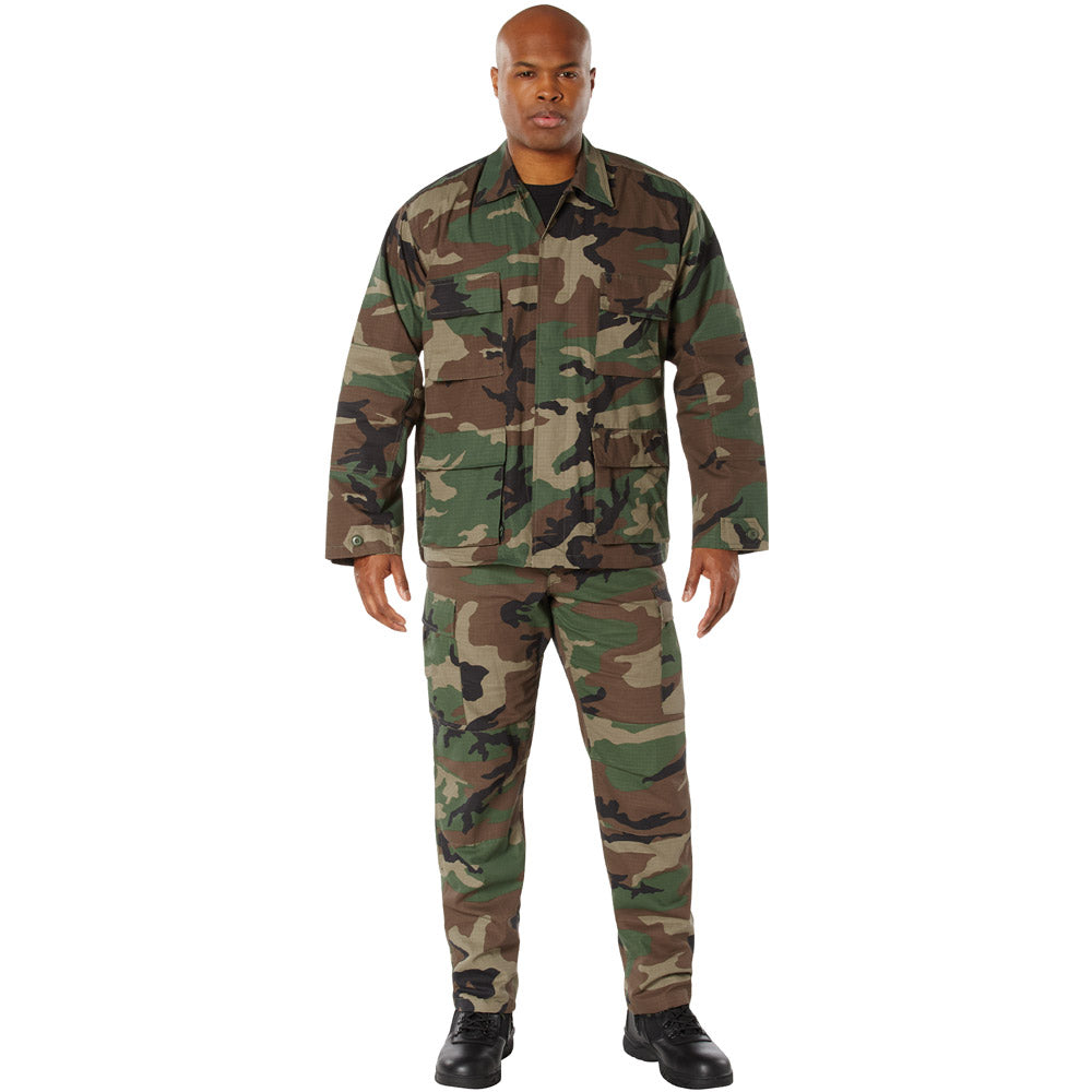 Basic Military Rip-Stop BDU Shirt