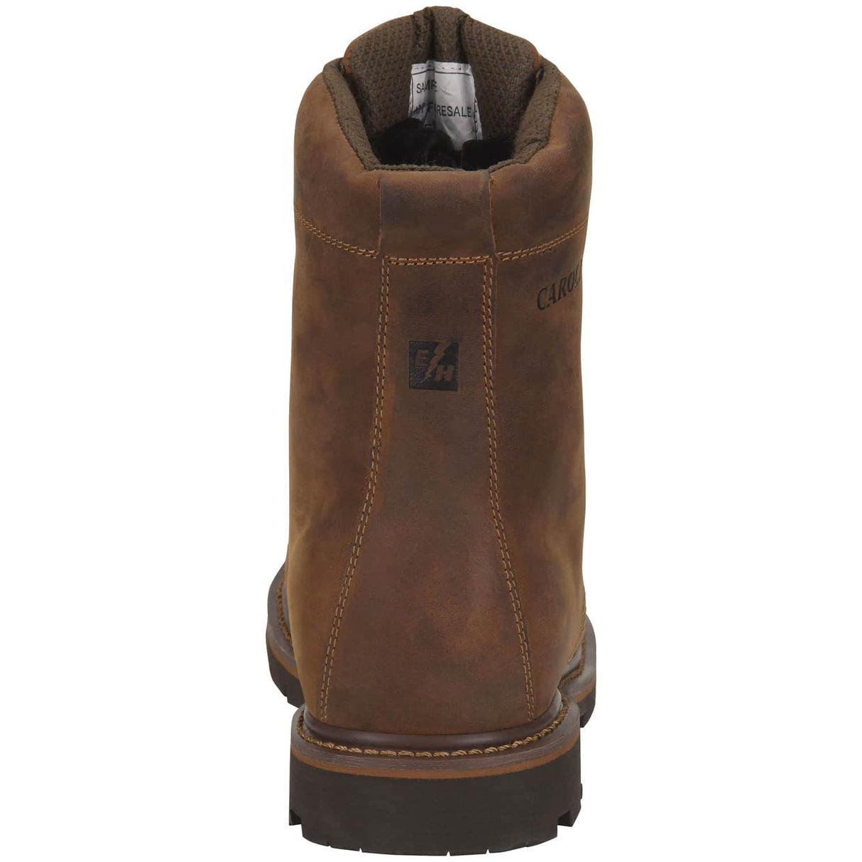 CA3057 Heel Carolina Installer 8 inch Soft Toe Waterproof Mens Work Boot