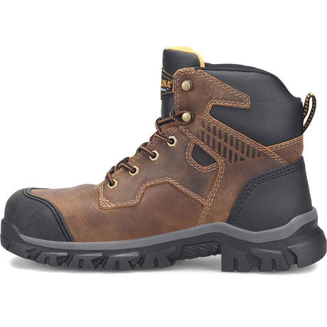 CA3590 Instep Carolina Falcon Mens 6 inch Waterproof Steel Toe Work Boot