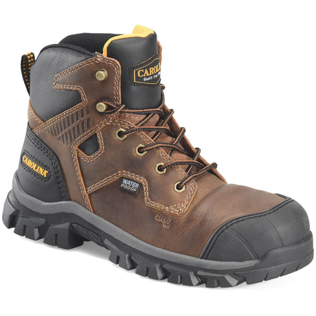 CA3590 45degree Carolina Falcon Mens 6 inch Waterproof Steel Toe Work Boot