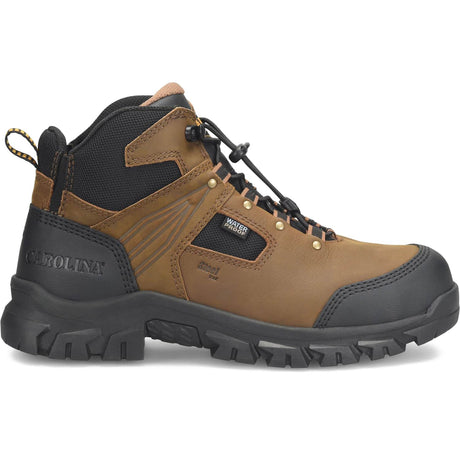 Carolina Gruntz 5-inch EZ-ON Waterproof Steel Toe Hiker Men's Work Boot