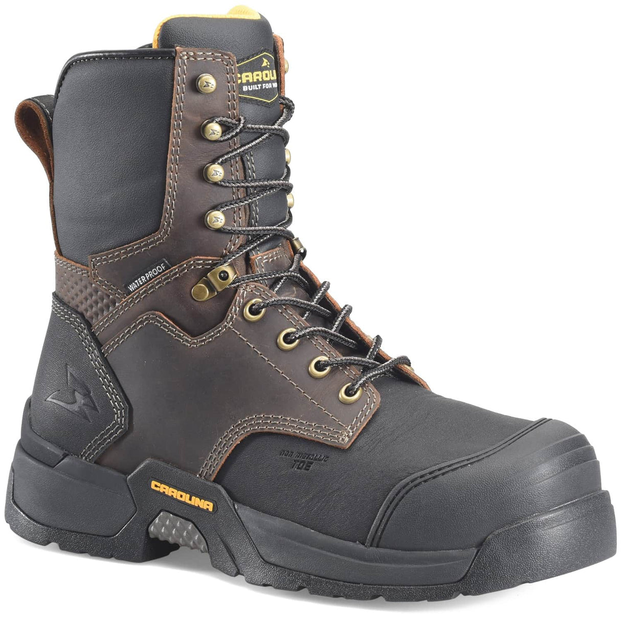 Carolina Barrett Men's 8-Inch Composite Toe Waterproof Work Boot