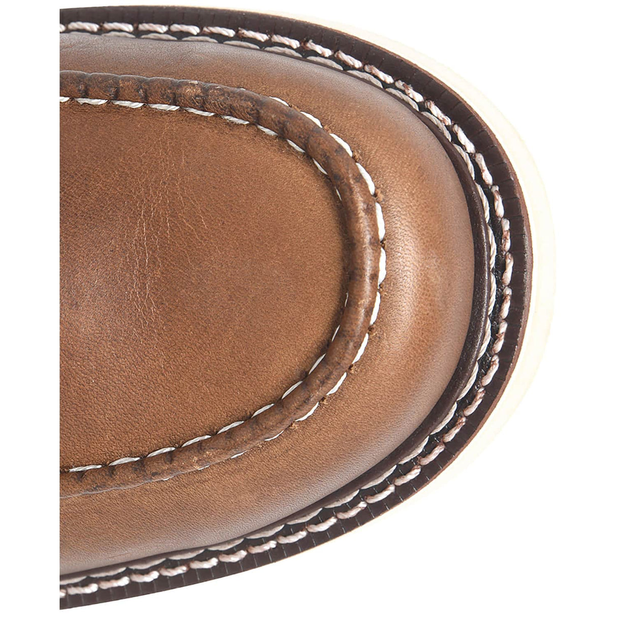 Carolina Amp USA Mid Roughout Soft Moc Toe Union Built Wedge Sole Work Boot