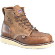 Carolina Amp USA Mid Roughout Soft Moc Toe Union Built Wedge Sole Work Boot