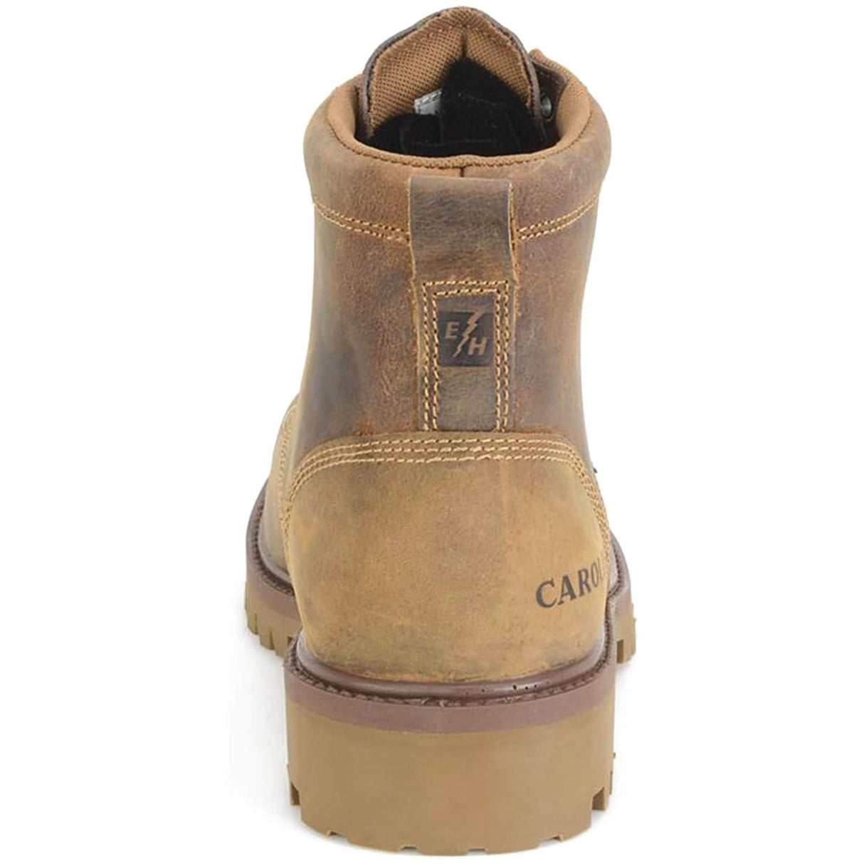 CA7558 Heel Carolina Marlboro Mens 6 inch Steel Toe Waterproof Work Boot