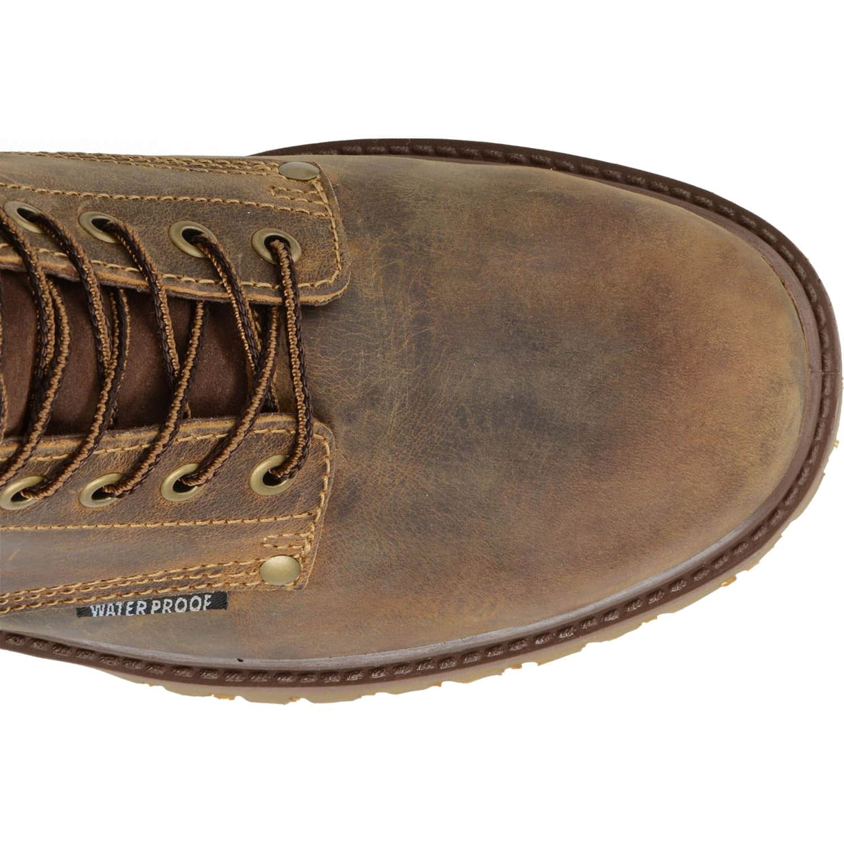 CA7558 Top Carolina Marlboro Mens 6 inch Steel Toe Waterproof Work Boot