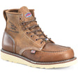 Carolina Amp USA Mid Roughout Moc Steel Toe Union Built Flat Sole Work Boot