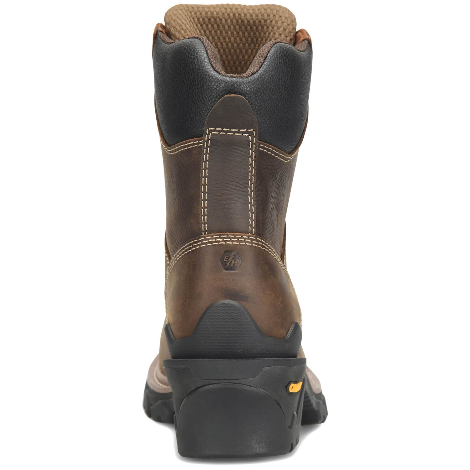 CA7837 Heel Carolina Capacity Mens Cardinal 8 inch Waterproof Composite Safety Toe Logger Work Boot
