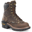 CA7837 45degree Carolina Capacity Mens Cardinal 8 inch Waterproof Composite Safety Toe Logger Work Boot