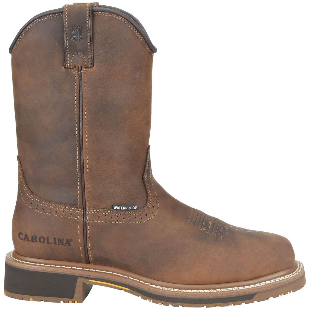 CA8036 Profile Carolina Anchor Mens 10 inch Waterproof Square Toe Roper Work Boot