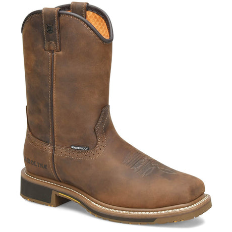 CA8036 45degree Carolina Anchor Mens 10 inch Waterproof Square Toe Roper Work Boot