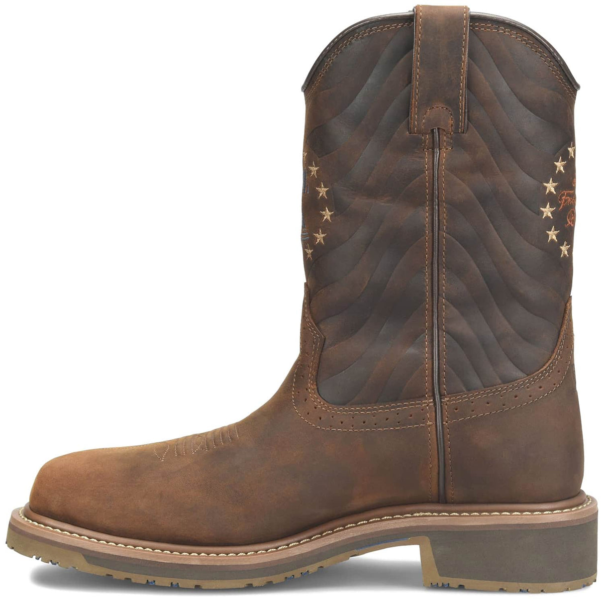 CA8541 Instep Carolina Pipeline Mens 10 inch Composite Safety Toe Waterproof Sq Toe Roper