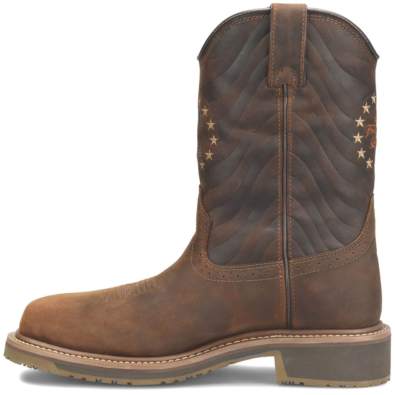 CA8541 Instep Carolina Pipeline Mens 10 inch Composite Safety Toe Waterproof Sq Toe Roper