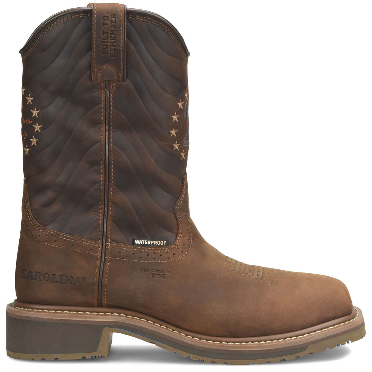 CA8541 Profile Carolina Pipeline Mens 10 inch Composite Safety Toe Waterproof Sq Toe Roper