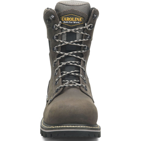 Carolina I-Beam Gray 8-Inch Waterproof PR Composite Toe Work Boot