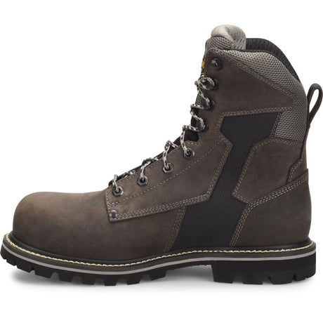 Carolina I-Beam Gray 8-Inch Waterproof PR Composite Toe Work Boot