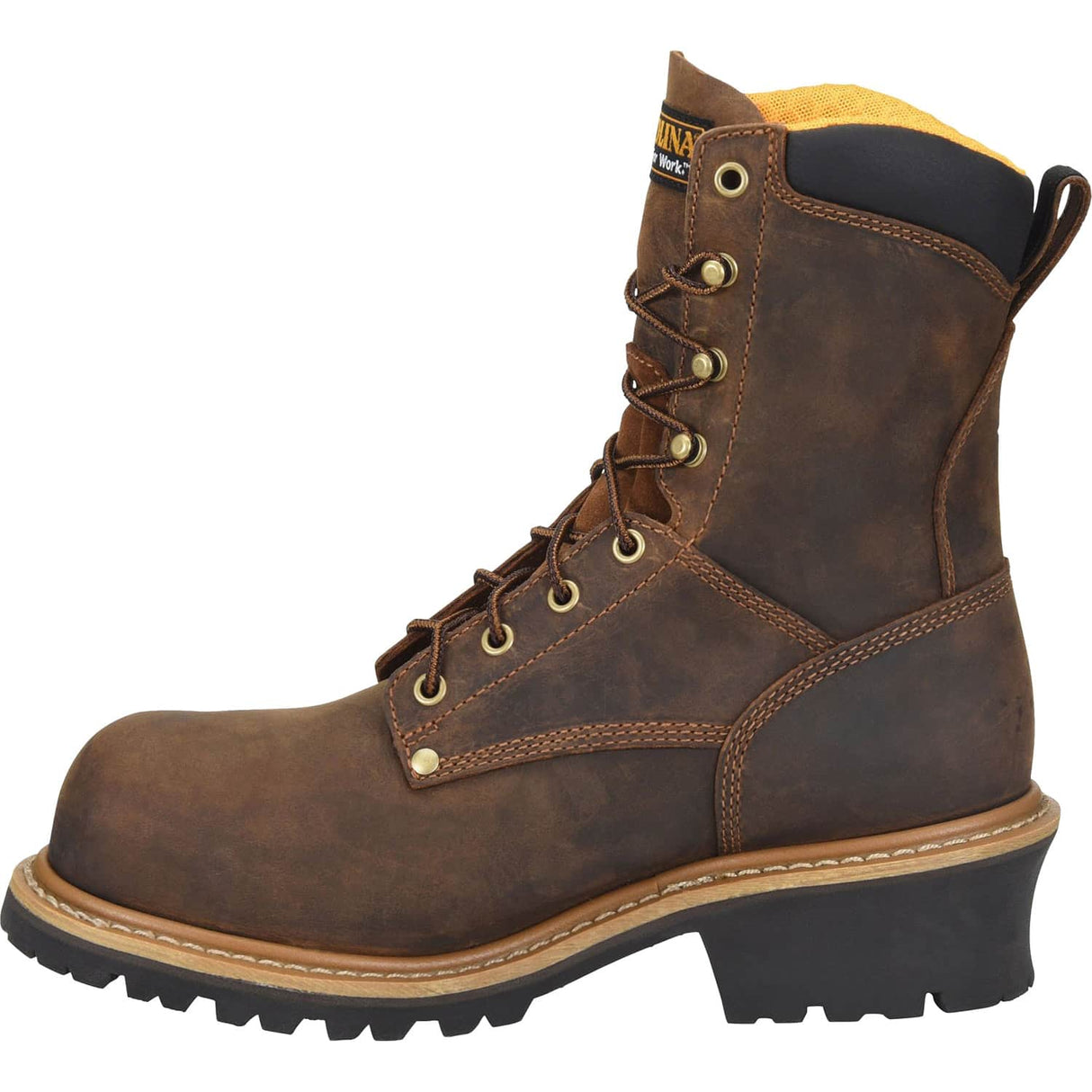 CA9053 Instep Carolina Poplar Mens 8 inch Logger Work Boot