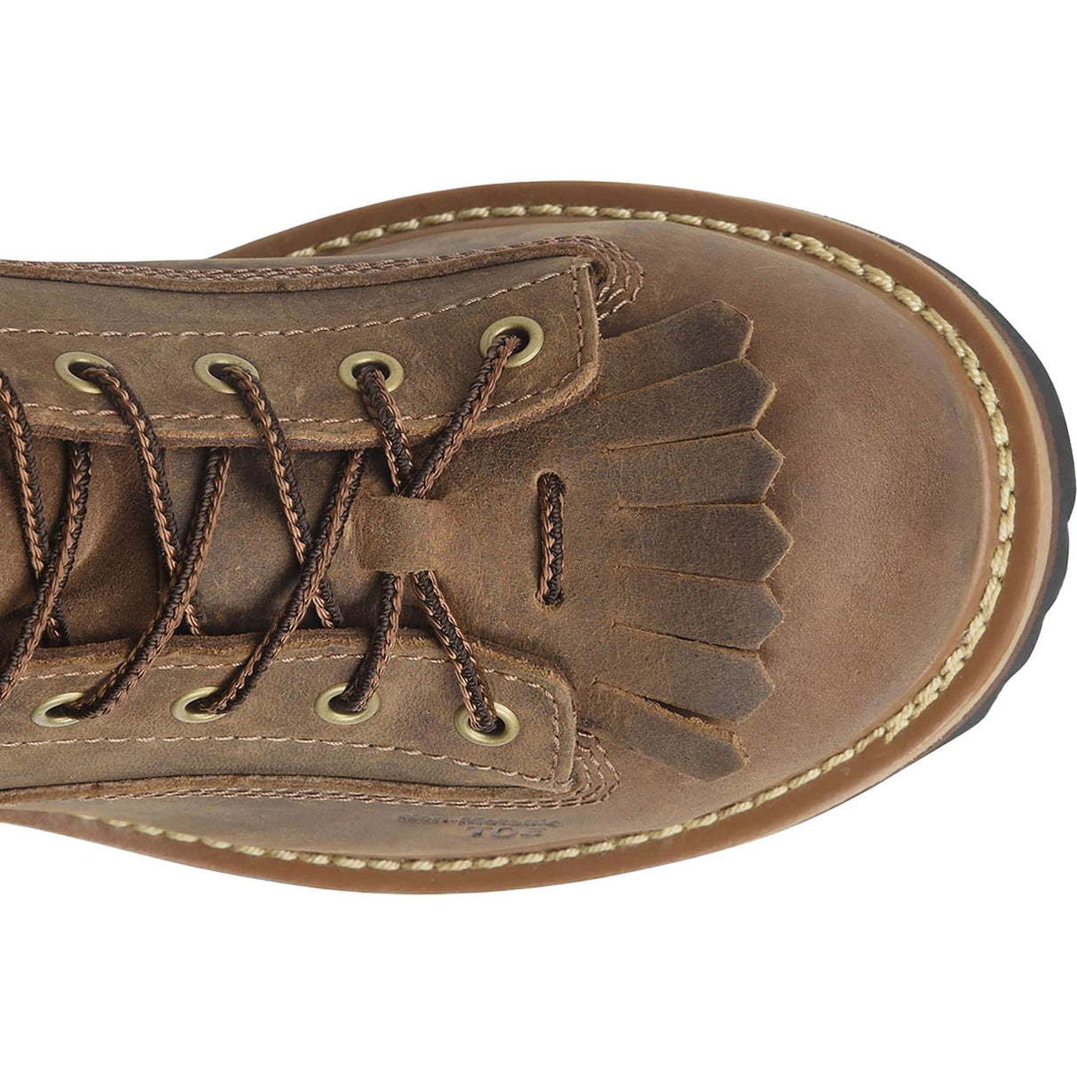 CA9828 Top Carolina Driller Mens 8 inch Lace to Toe Waterproof Composite Toe Logger Work Boot