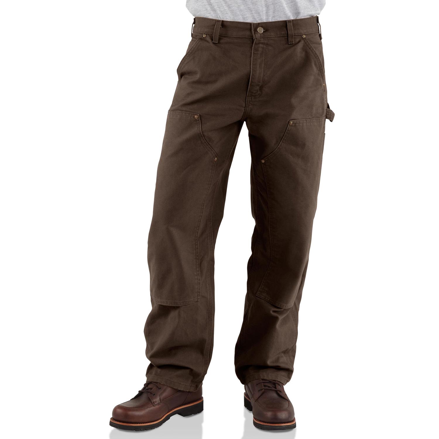 Carhartt Men's Double-Front Work Dungaree Washed Duck | Carhartt
