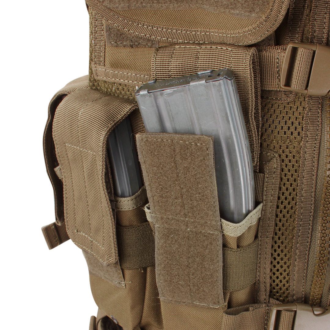 Cross Draw Vest - Coyote Brown