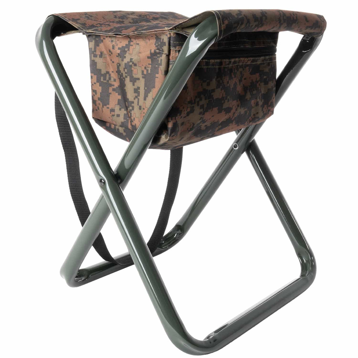 Folding Camp Stool with Gear Pouch