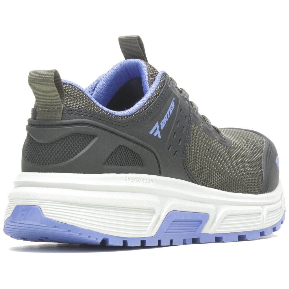 Bates Women's Jumpstart Low Grey Composite Toe Work Shoe