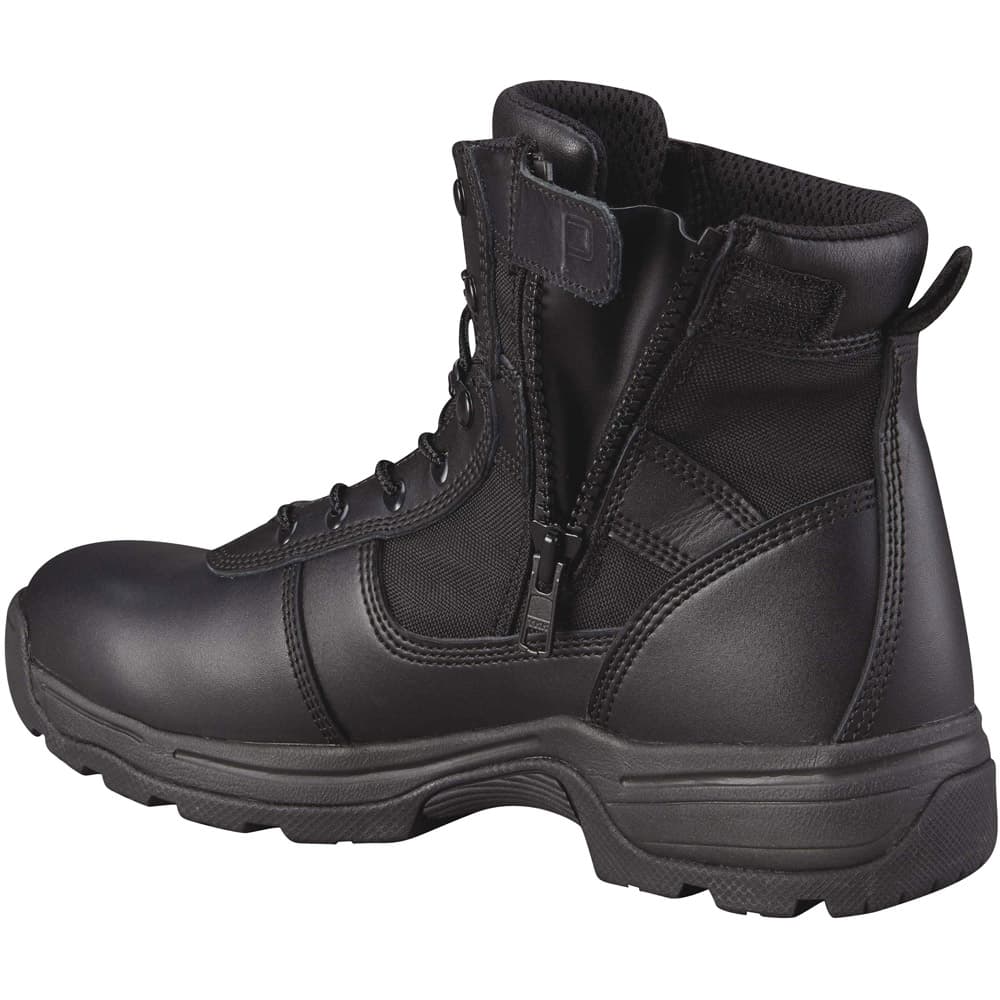 Propper Series 100 6-inch Side Zip Boot Waterproof Composite Safety Toe Black Tactical Boot