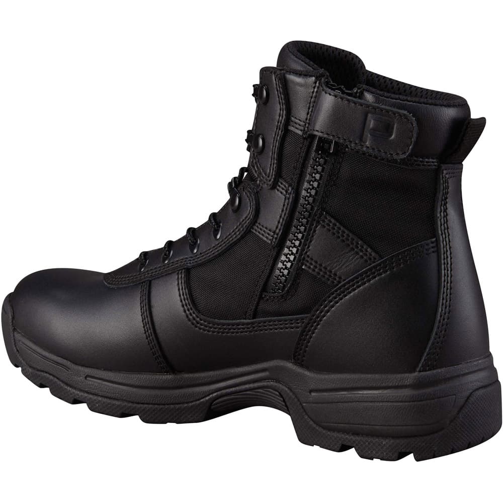 Propper Series 100 6-inch Side Zip Boot Waterproof Composite Safety Toe Black Tactical Boot