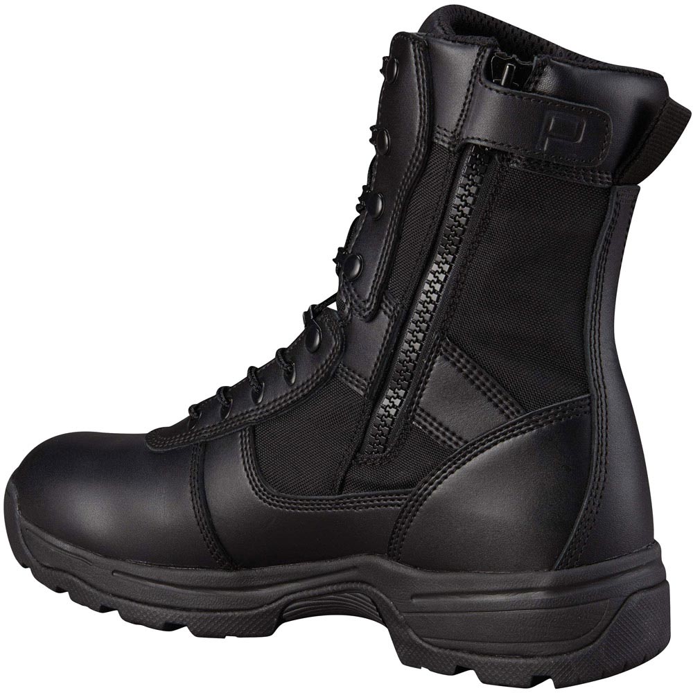 Propper Series 100 8-inch Side Zip Boot Waterproof Composite Safety Toe Black Tactical Boot