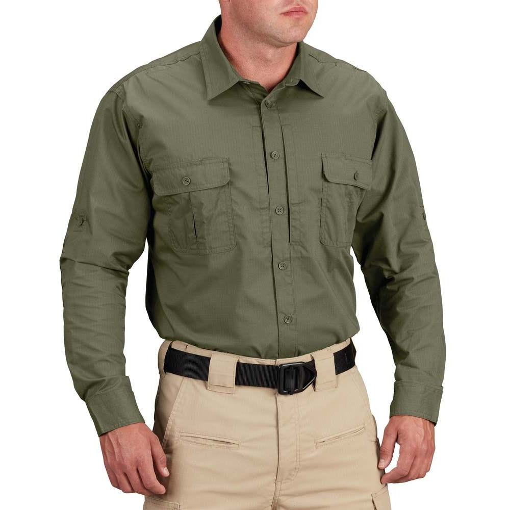 Propper Men's Kinetic Long Sleeve Shirt - Olive Drab - image 1