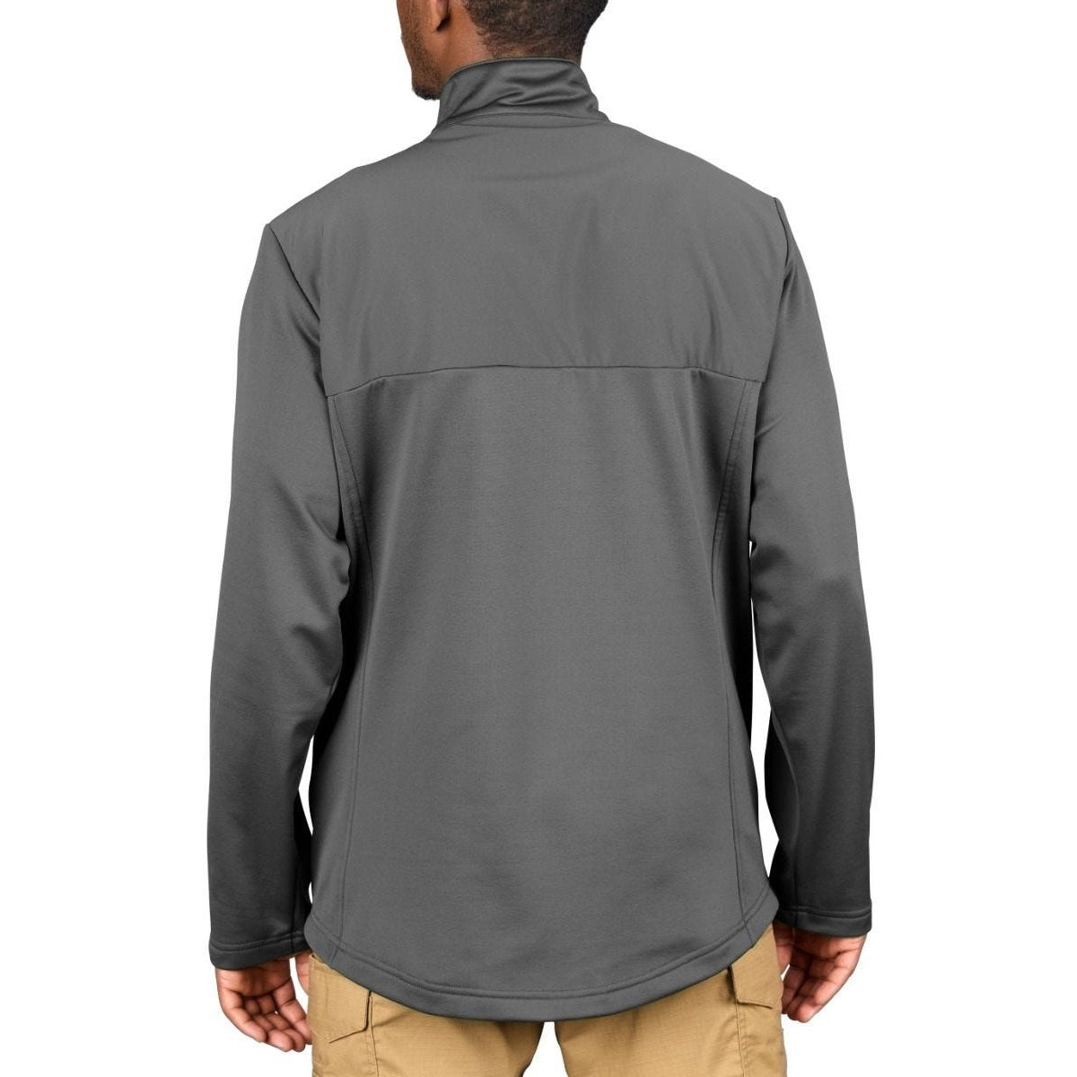 Propper Men's Kinetic Quarter Zip Pullover - Charcoal Gray - image 2