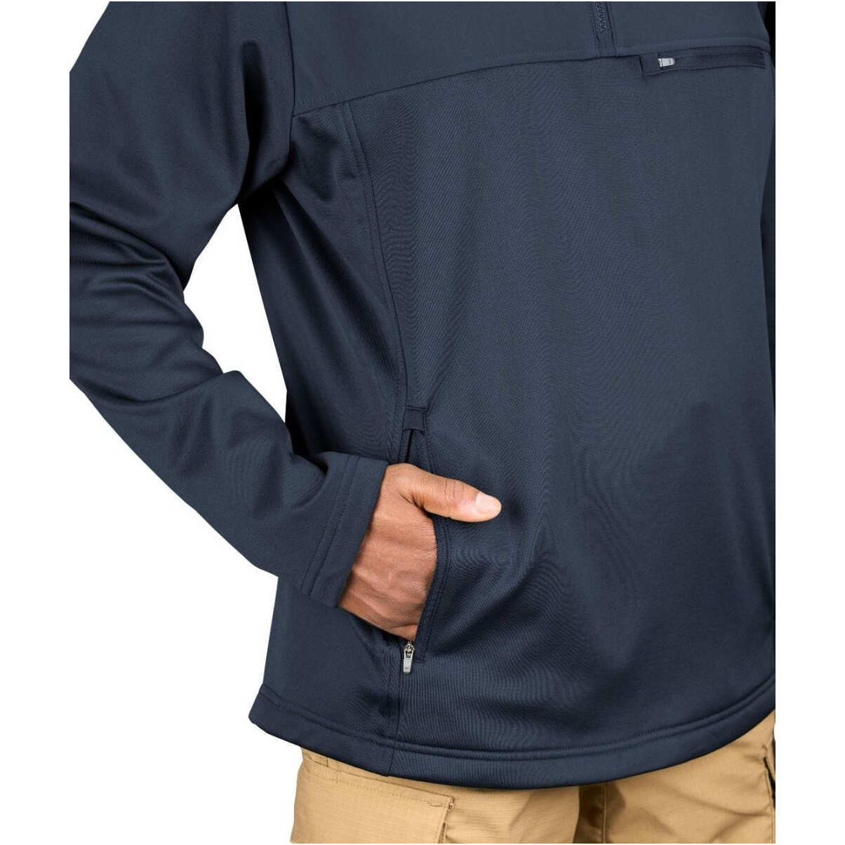Propper Men's Kinetic Quarter Zip Pullover - LAPD Navy - image 4