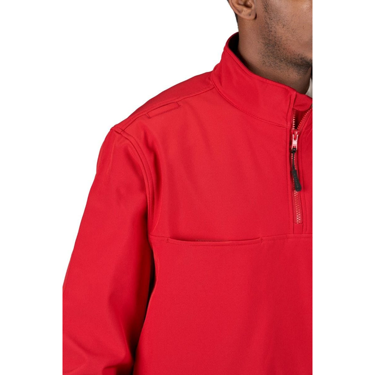 Propper Men's Quarter Zip Softshell Job Shirt - Red - image 4
