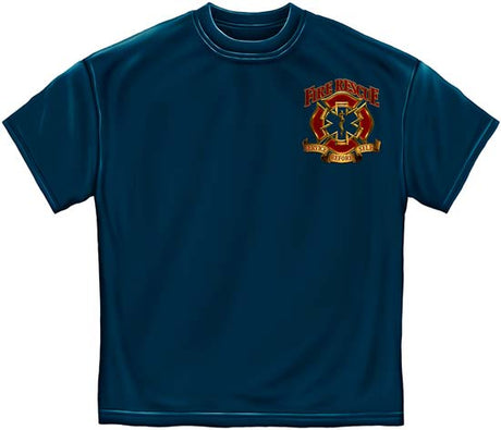 Service Before Self Fire Rescue T-shirt | Firefighter T-Shirt