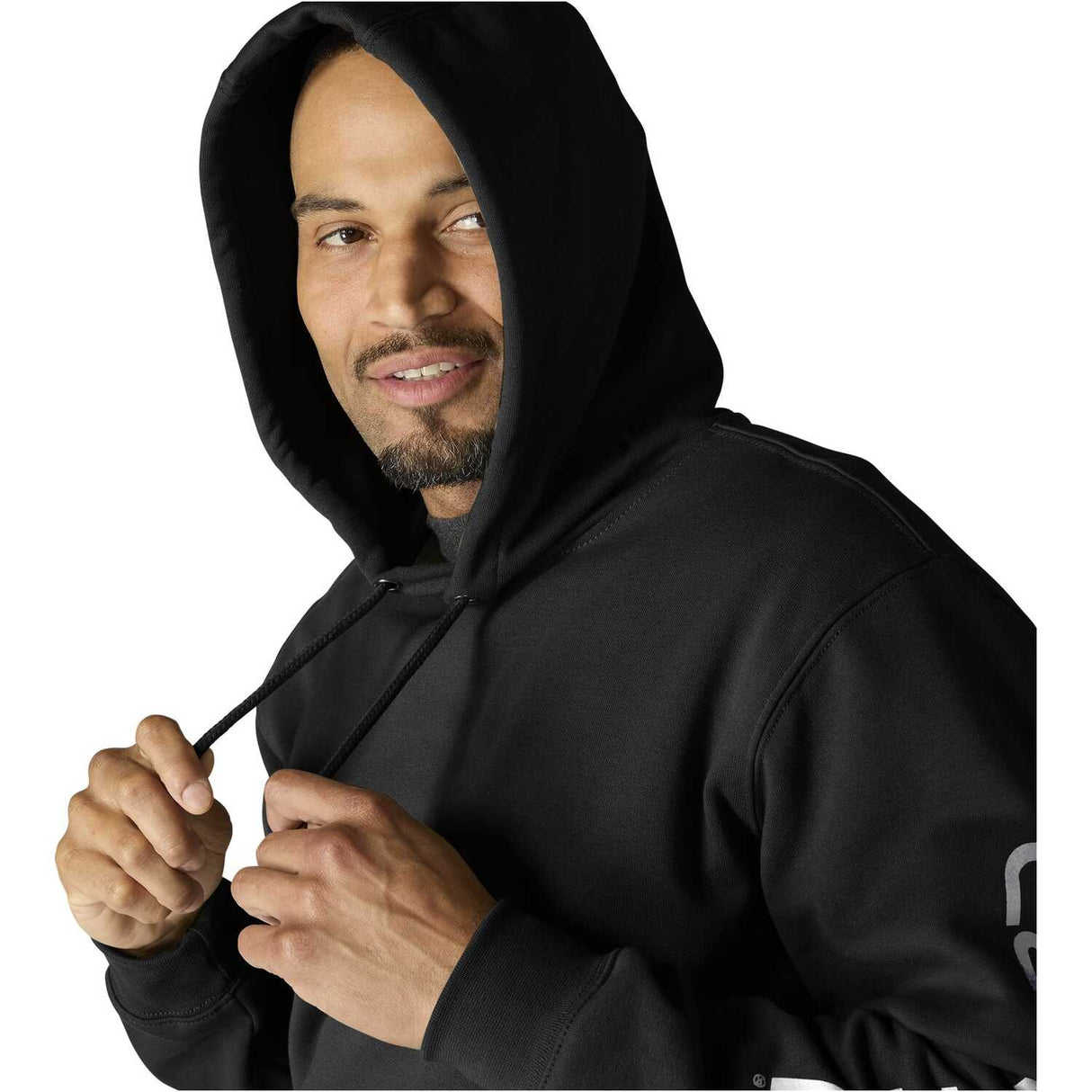 Carhartt Sleeve Graphic Loose Fit Pullover Hooded Sweatshirt