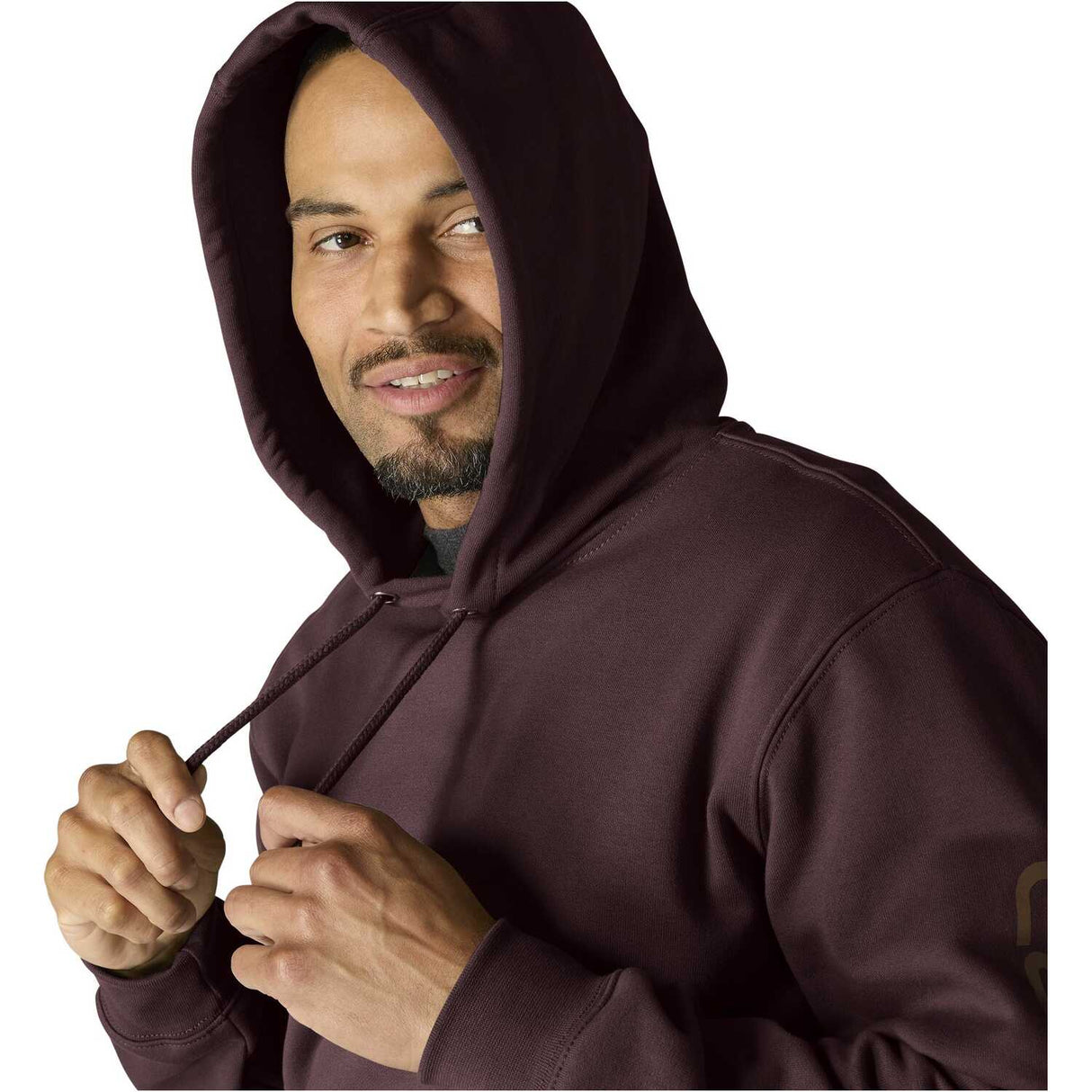 Carhartt Sleeve Graphic Loose Fit Pullover Hooded Sweatshirt