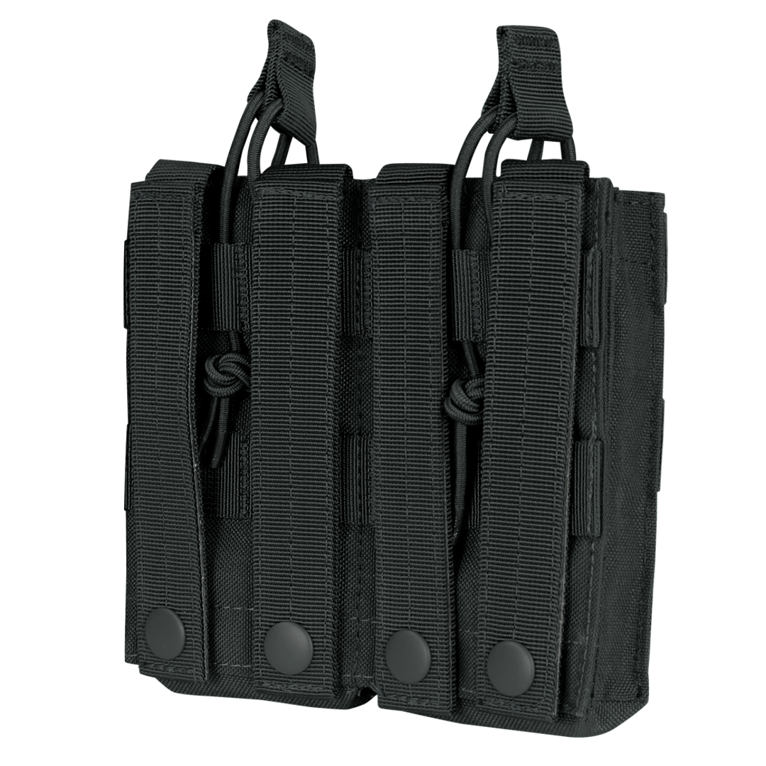 Double M4/M16 Open-Top Mag Pouch - Black