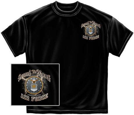 Air Force Second to None T-Shirt - Black