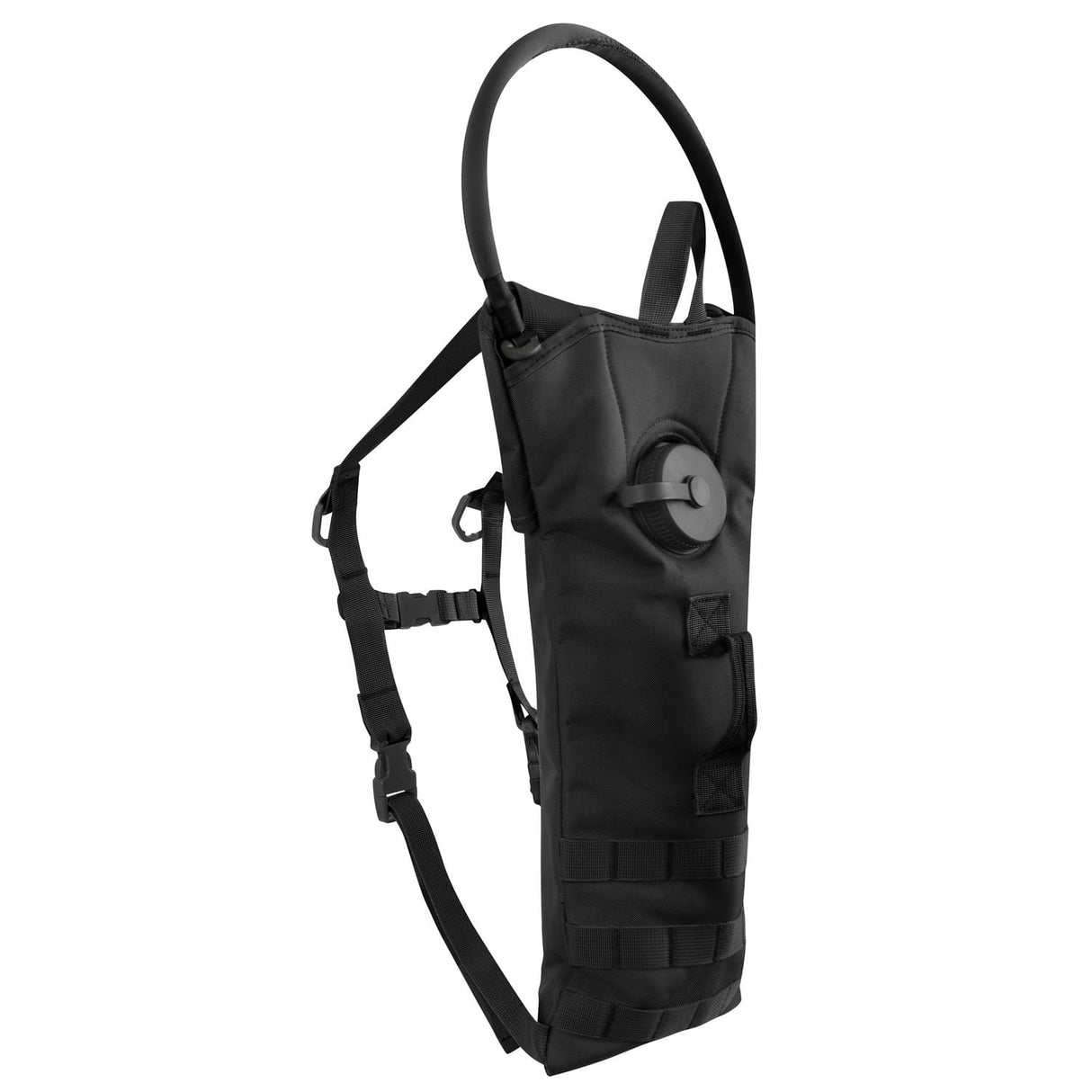 Black 2-Liter MOLLE Tactical Hydration Pack