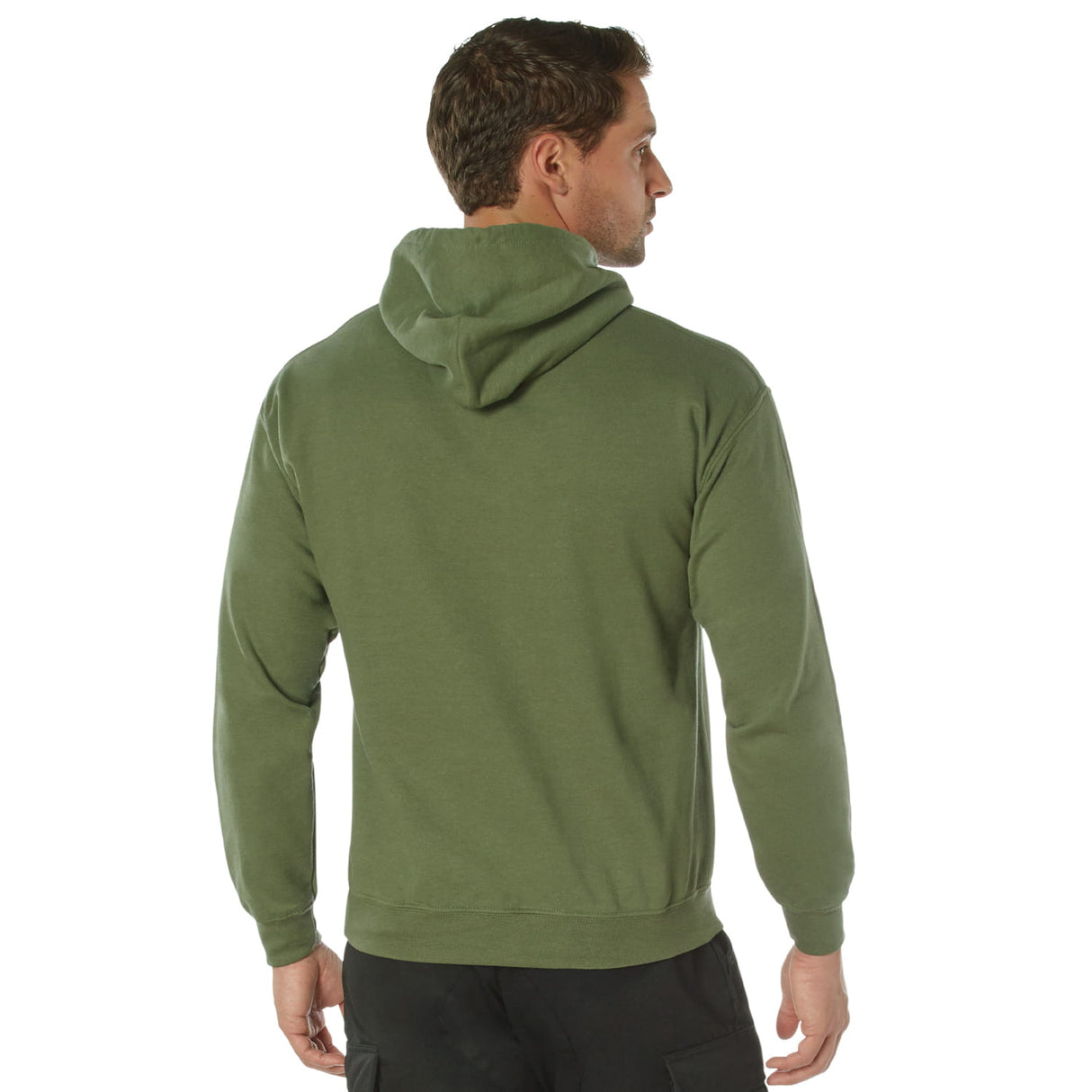 Olive Drab Pullover Marines Hoodie