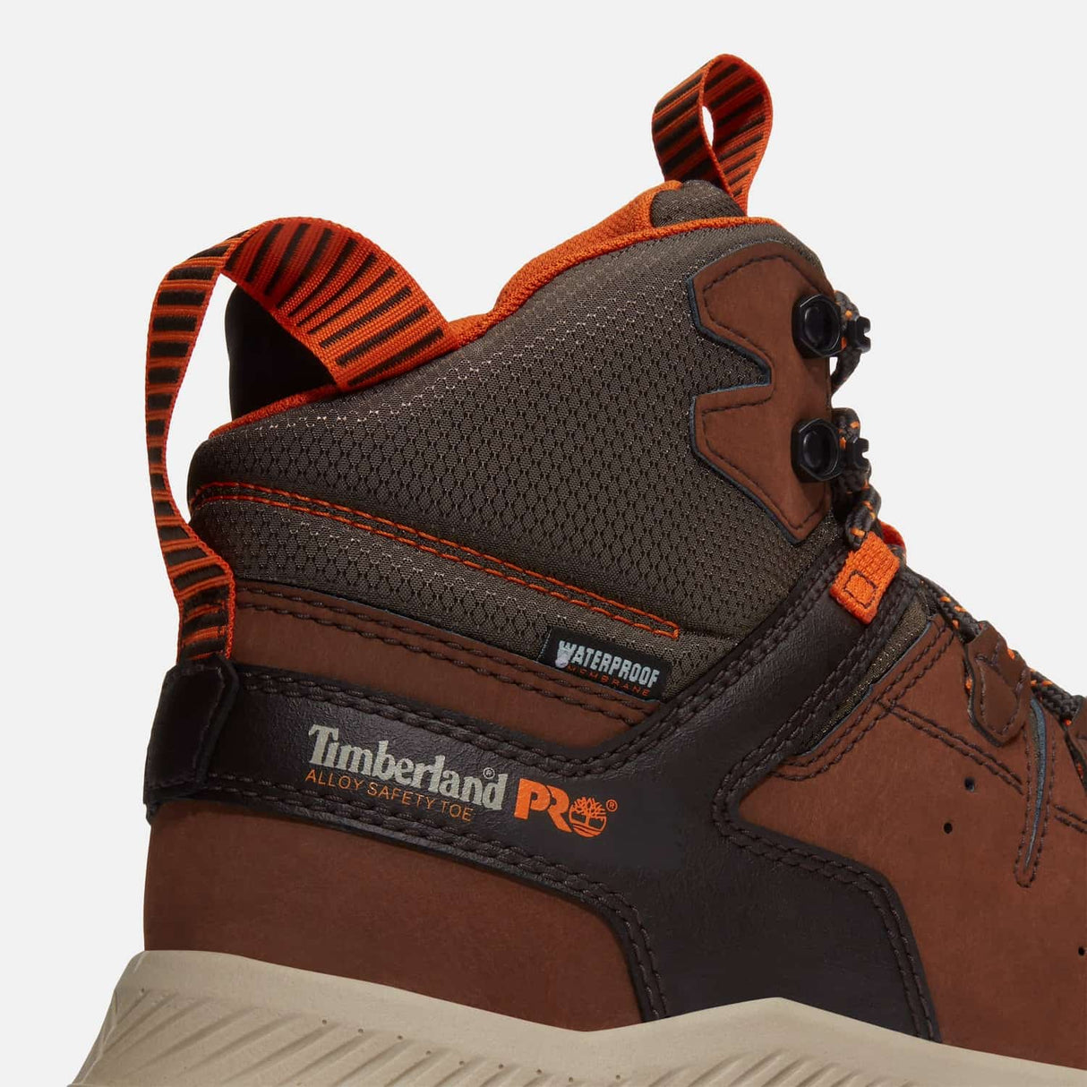 Timberland Tempe 6-inch Alloy Safety Toe Waterproof Men's Work Boot