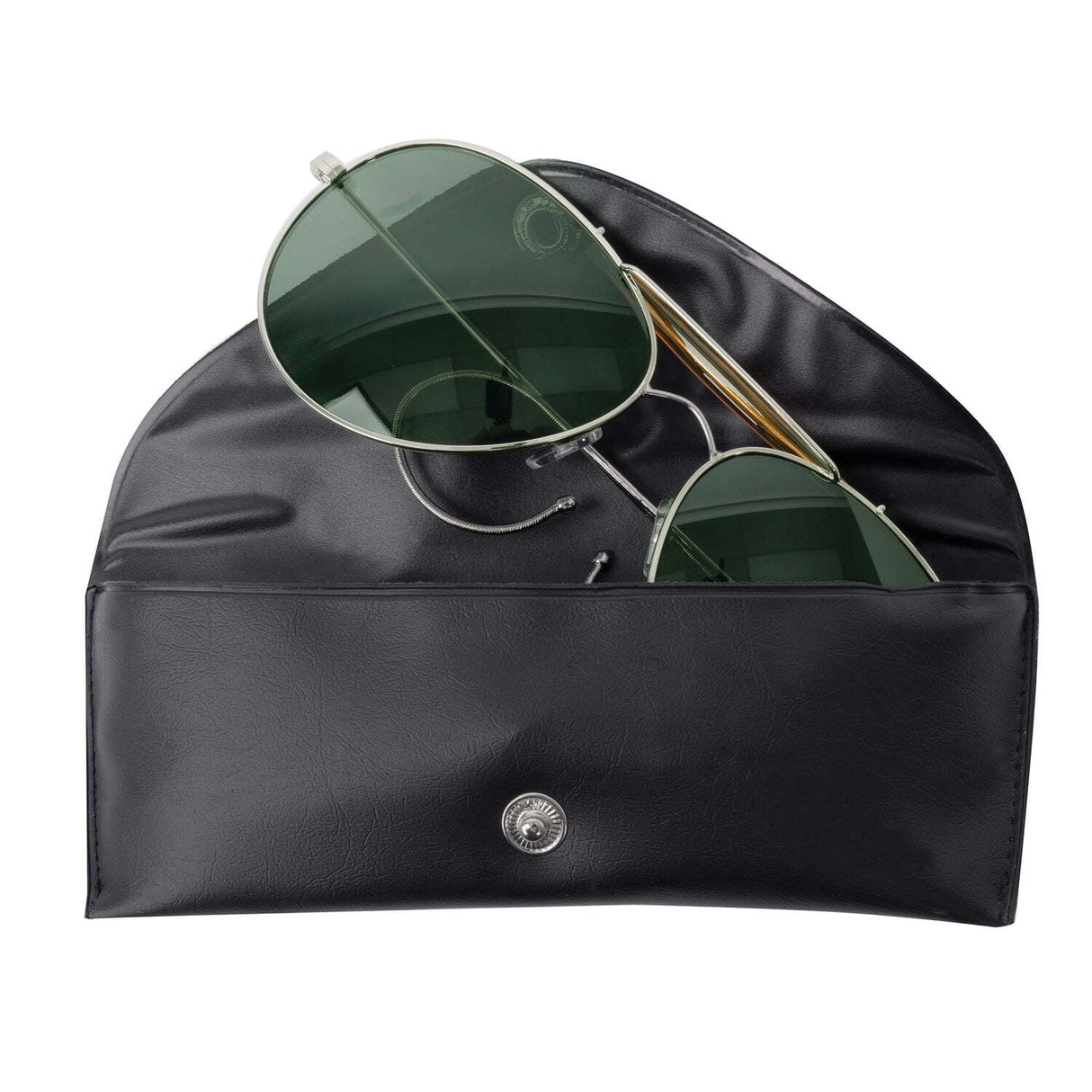 Air Force Style Aviator Sunglasses with Cable Temples
