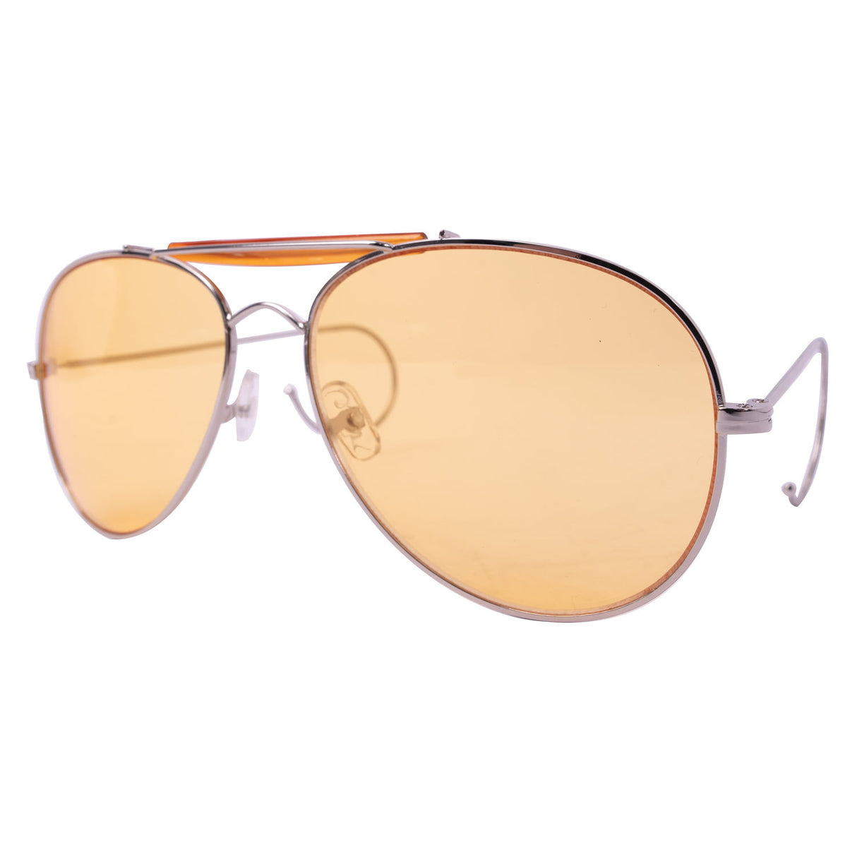 Air Force Style Aviator Sunglasses with Cable Temples
