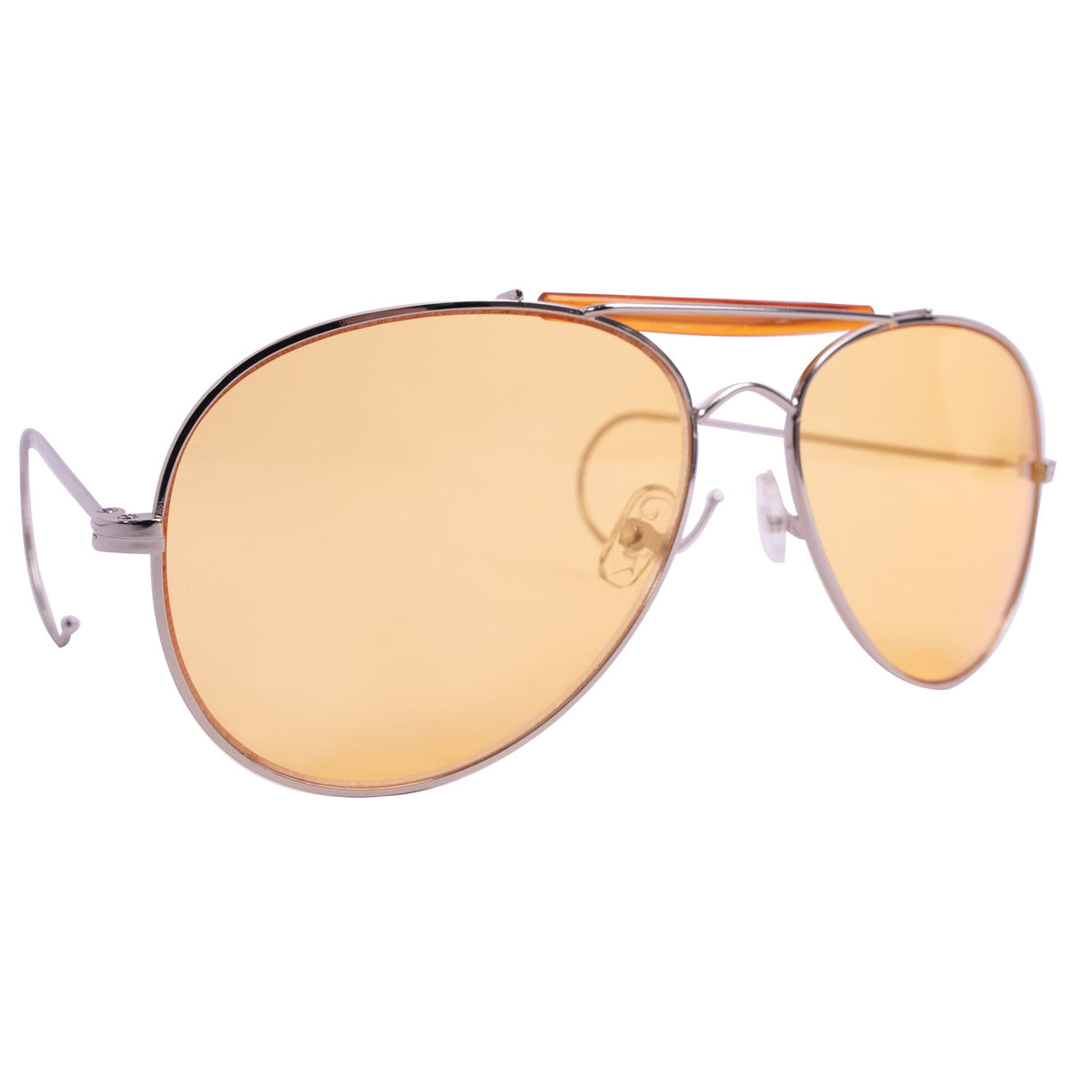 Air Force Style Aviator Sunglasses with Cable Temples