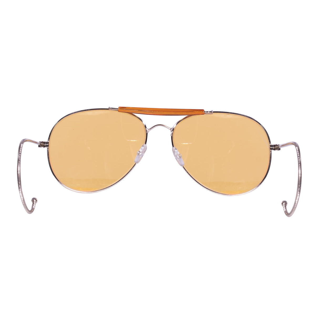 Air Force Style Aviator Sunglasses with Cable Temples