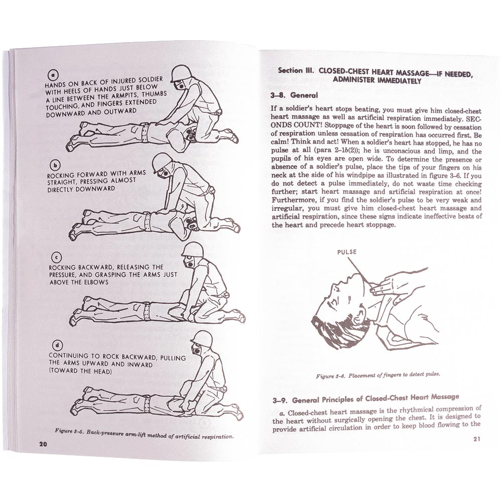 U.S. First Aid for Soldiers Manual FM21