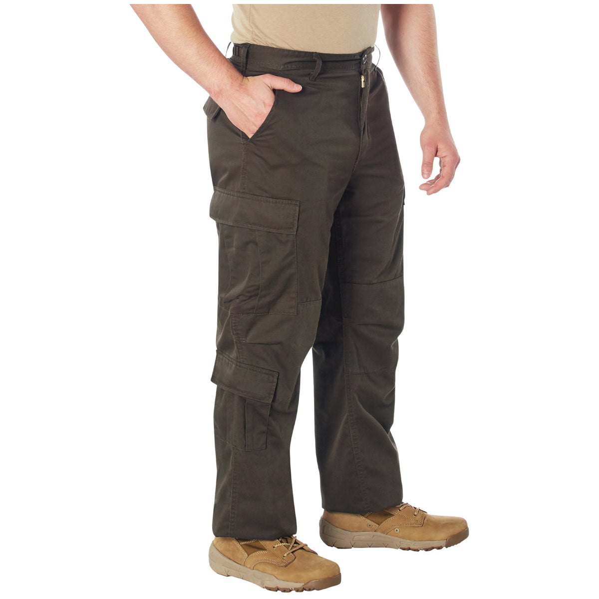 Brown Vintage Cargo Pants