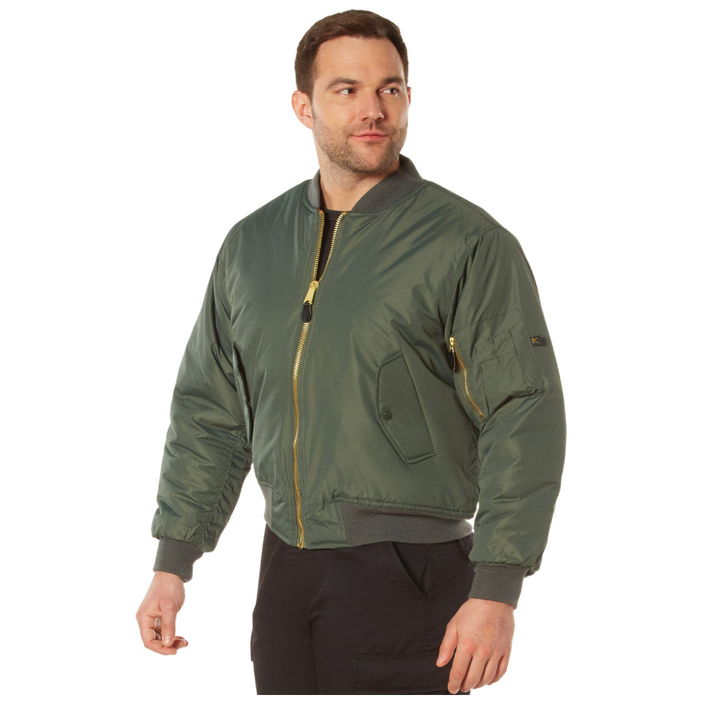 Enhanced Nylon MA-1 FLight Jacket