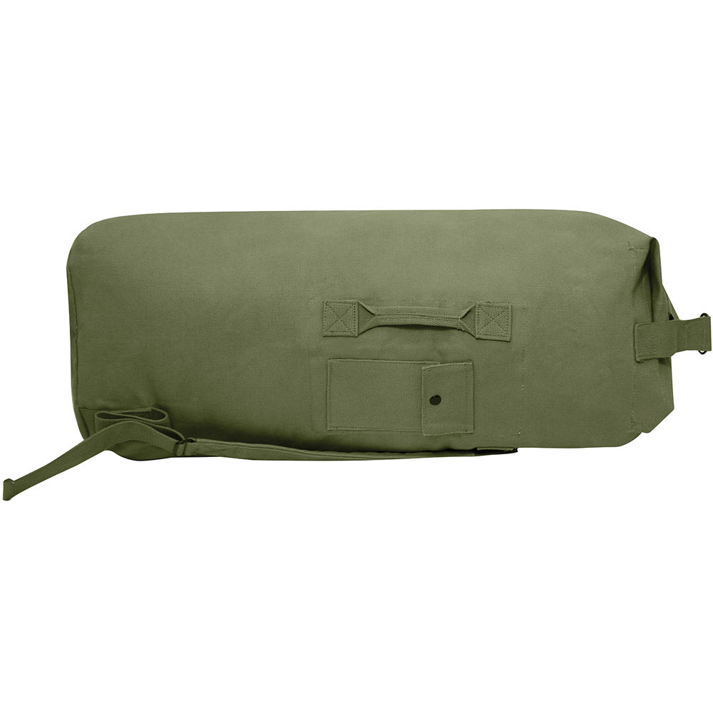 Olive Drab Military 2-Strap Backpack Duffle Bag