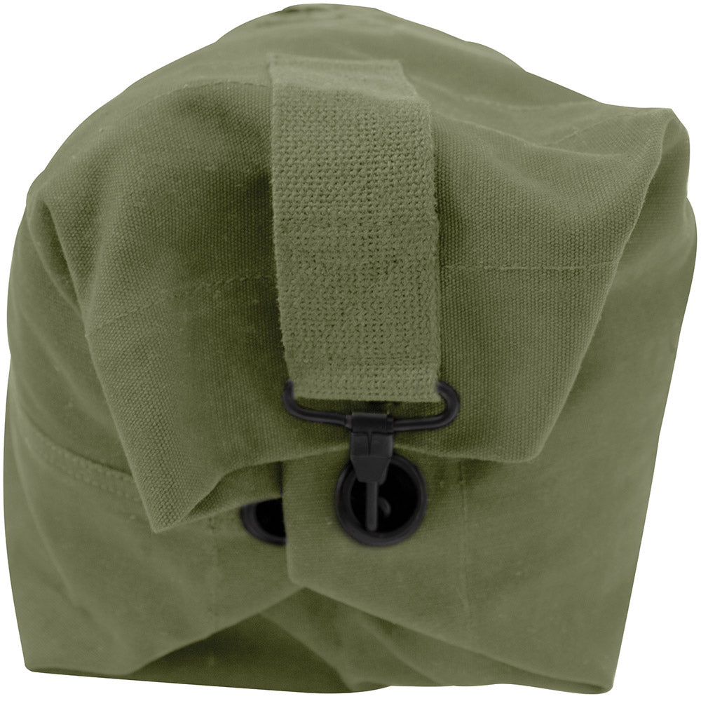 Olive Drab Military 2-Strap Backpack Duffle Bag